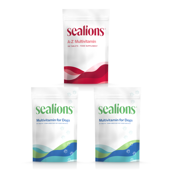My Dog & Me Bundle 3 Pouches for £13 Sealions