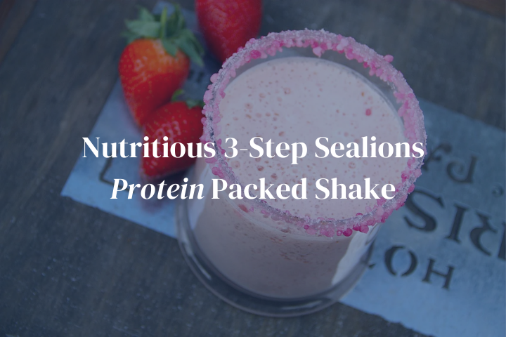 Nutritious 3-Step Sealions Protein Packed Shake