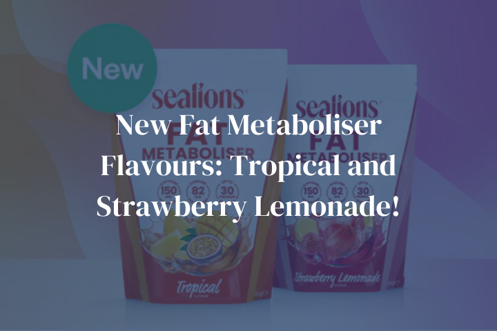 New Fat Metaboliser Flavours: Tropical and Strawberry Lemonade!