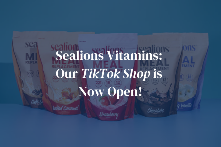 Sealions Vitamins: Our TikTok Shop is Now Open!