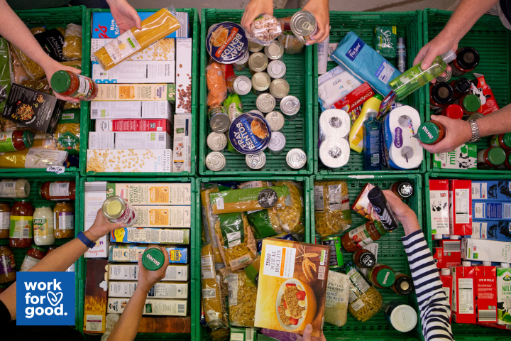 How We're Supporting The Trussell Trust via Work For Good