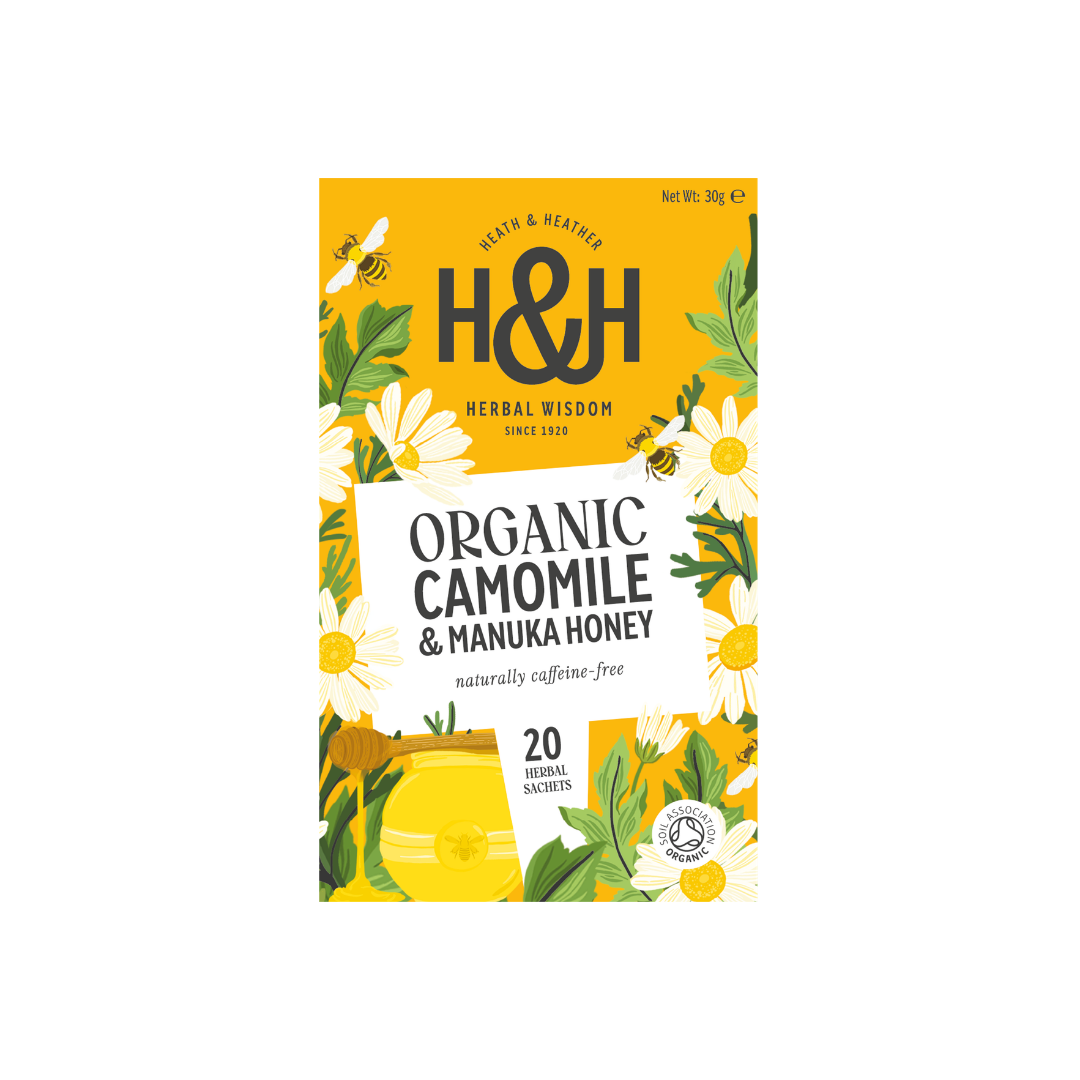 H&H Camomile & Manuka Honey Herbal Tea