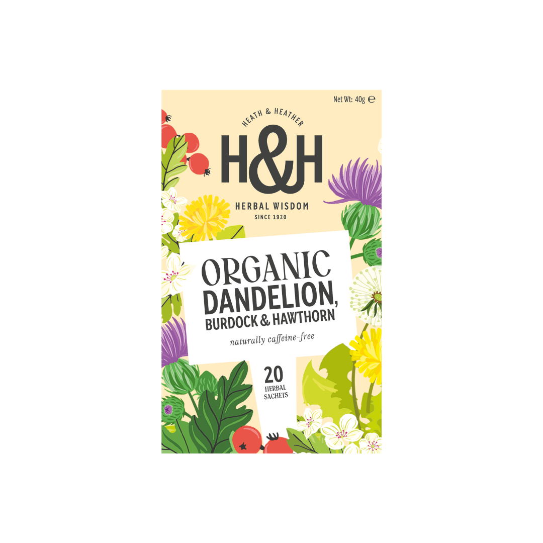 H&H Dandelion Burdock & Hawthorn Herbal Tea