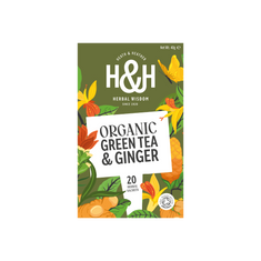 H&H Green Tea & Ginger Herbal Tea