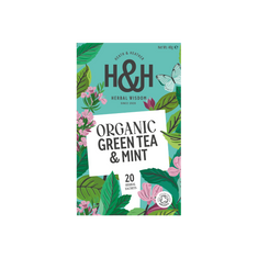 H&H Green Tea & Mint Herbal Tea