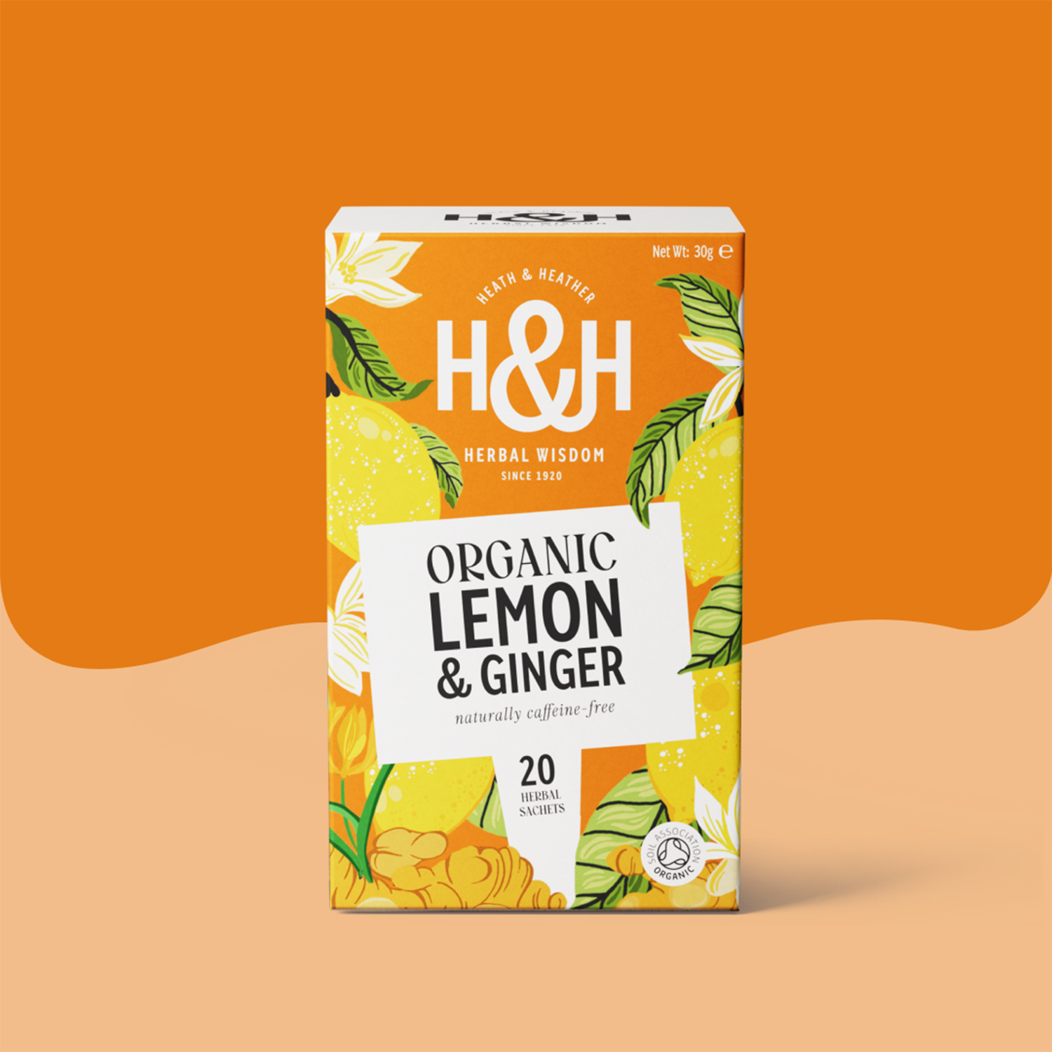 H&H Lemon & Ginger Herbal Tea