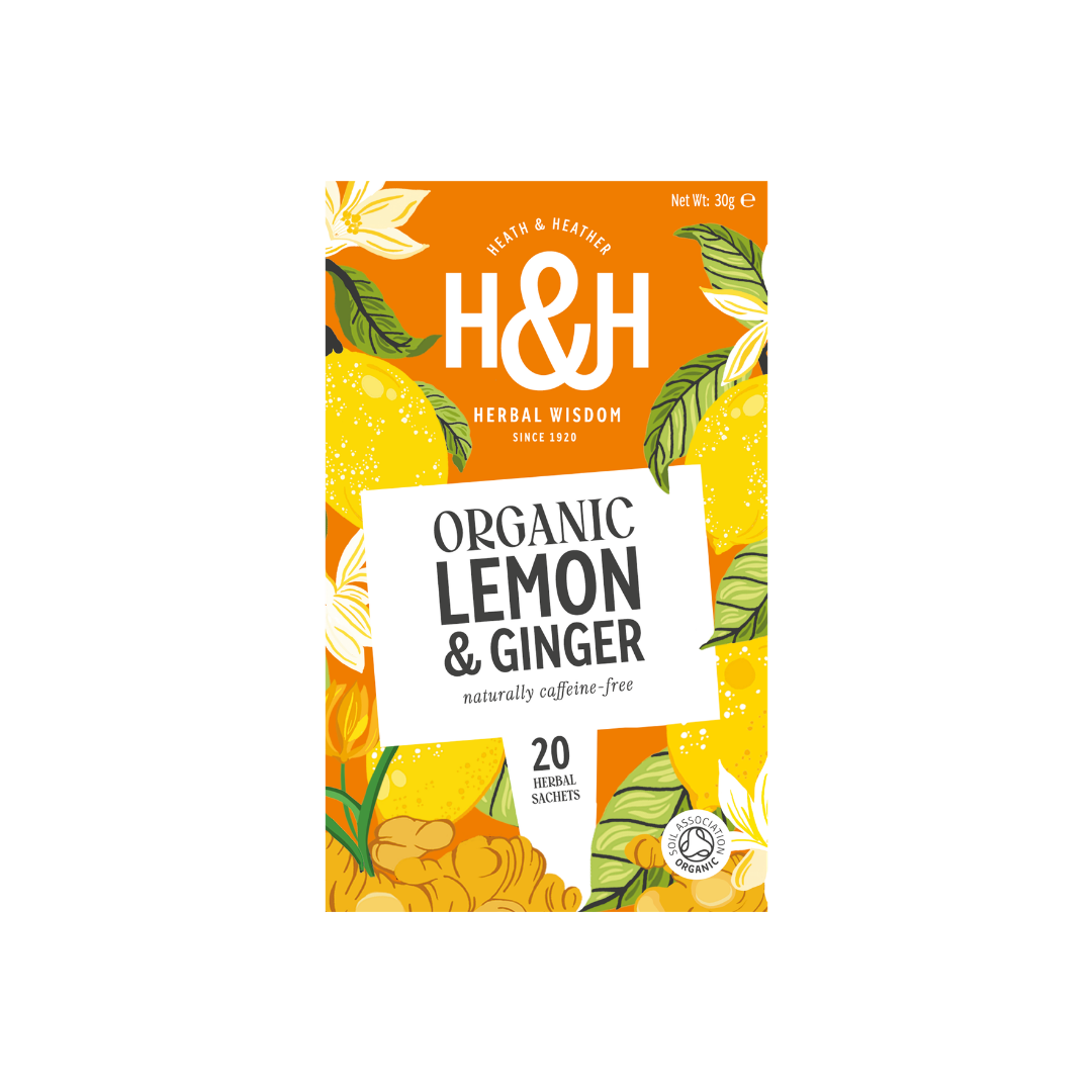 H&H Lemon & Ginger Herbal Tea