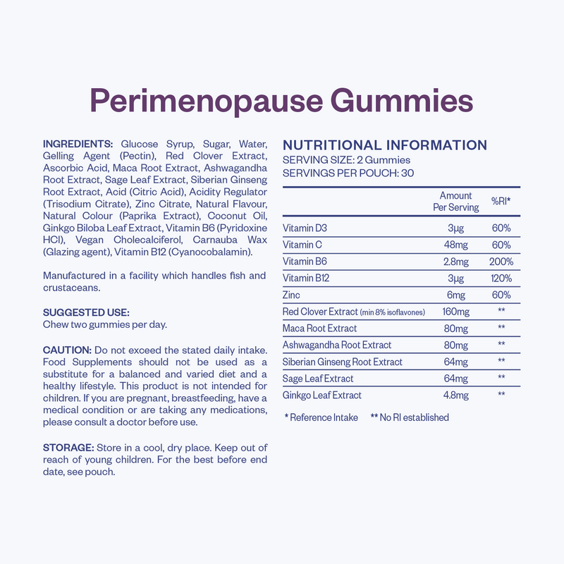 Perimenopause Gummies