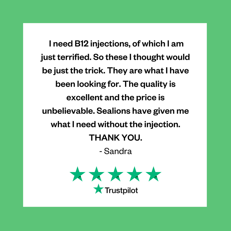 Review of Sealions B12 Supplement