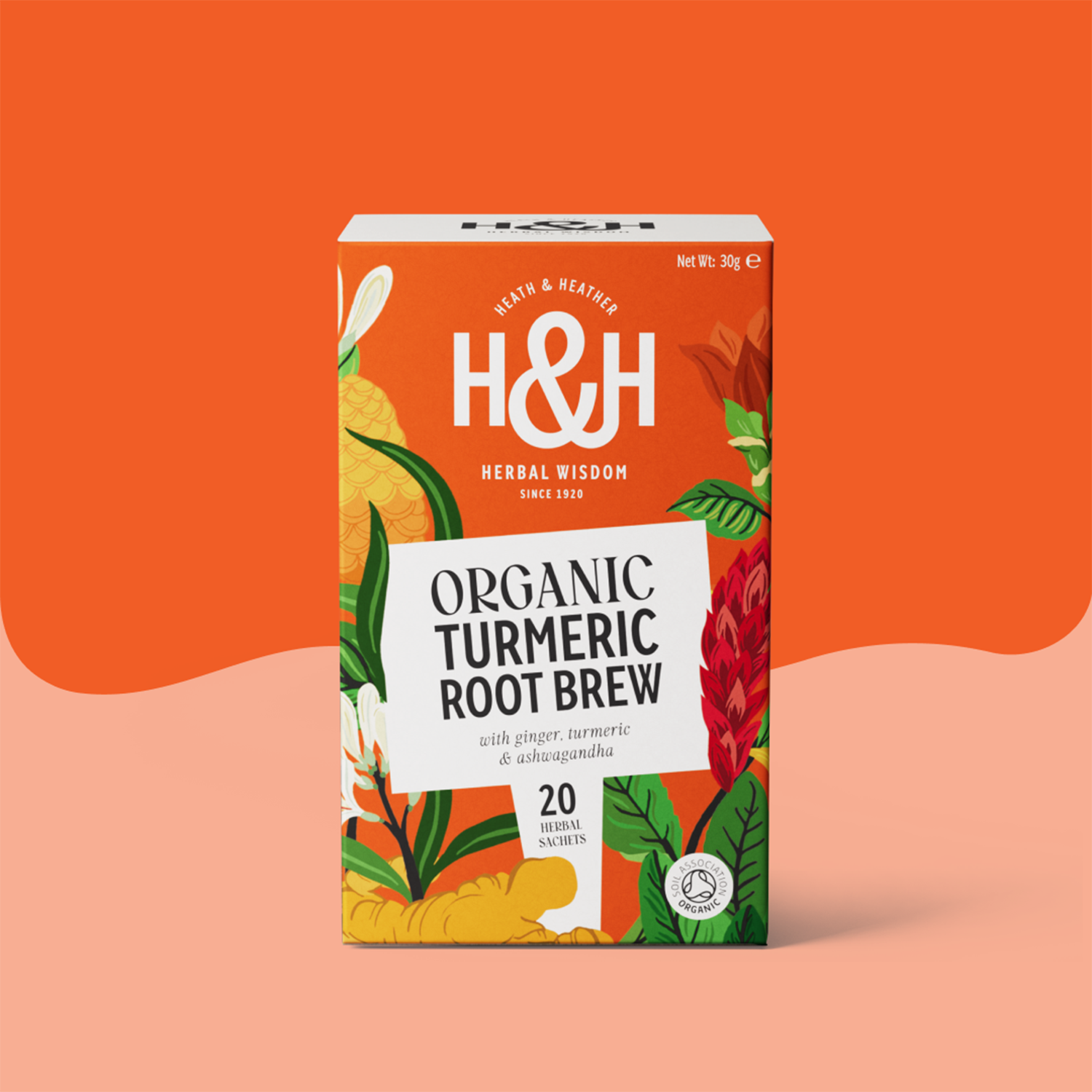 H&H Turmeric Root Brew Herbal Tea