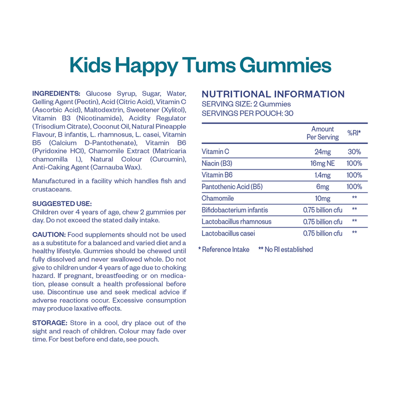 Kids Happy Tums Gummies
