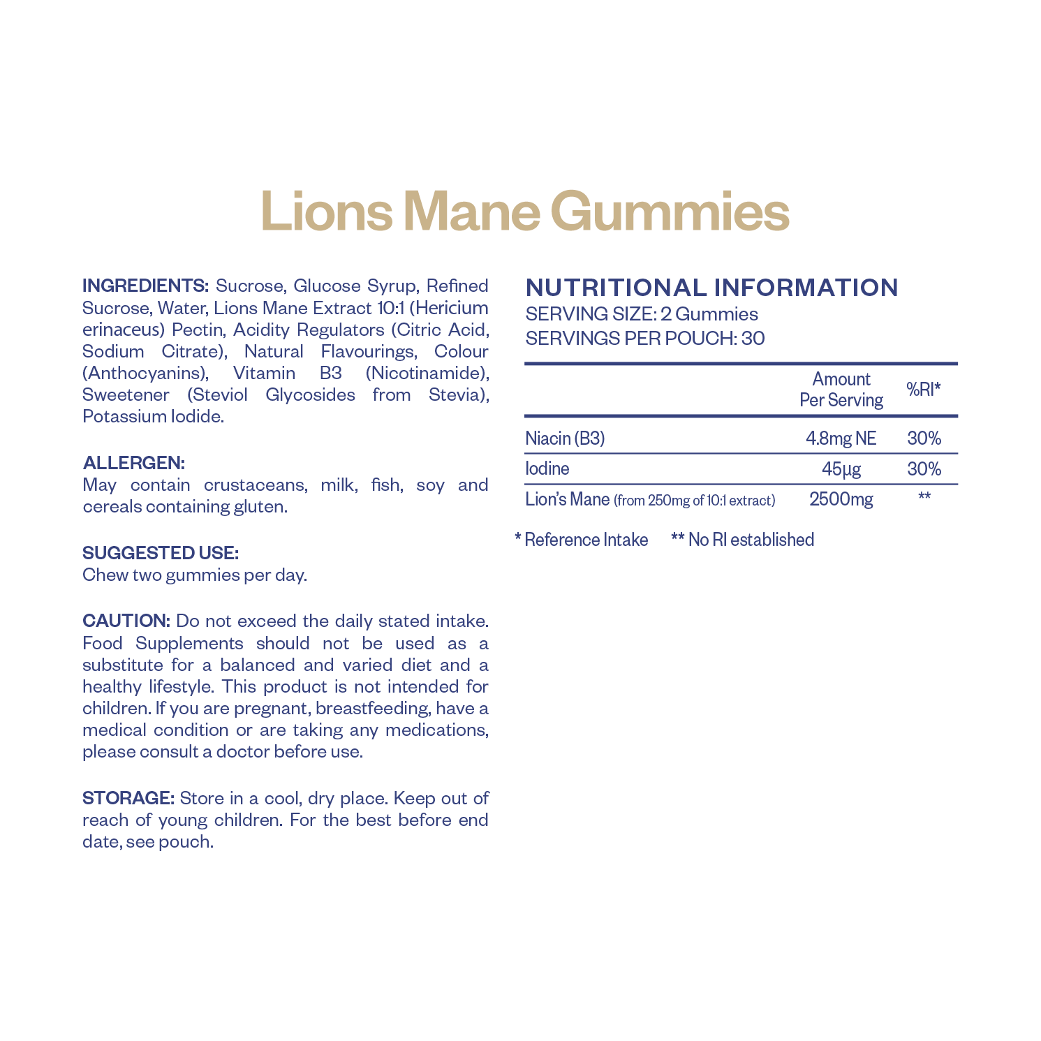 Lions Mane Gummies