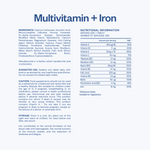 Multivitamin with Iron Tablets