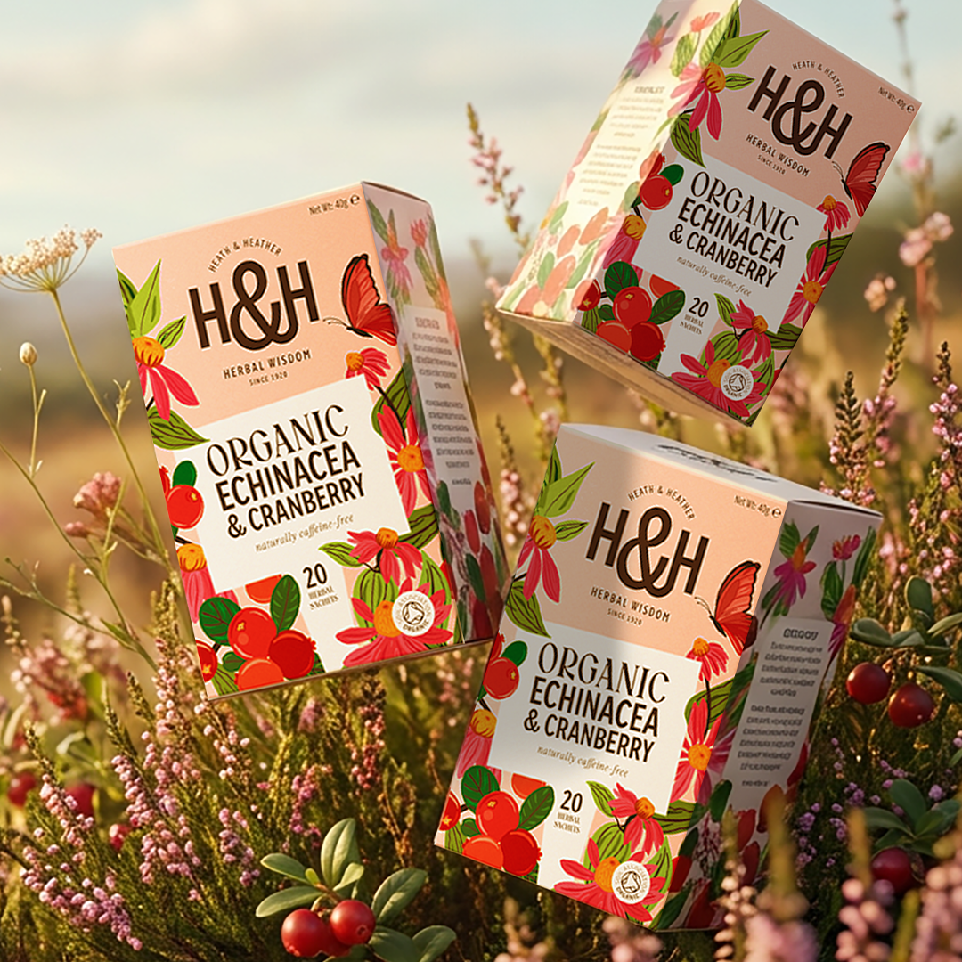H&H Echinacea & Cranberry Herbal Tea