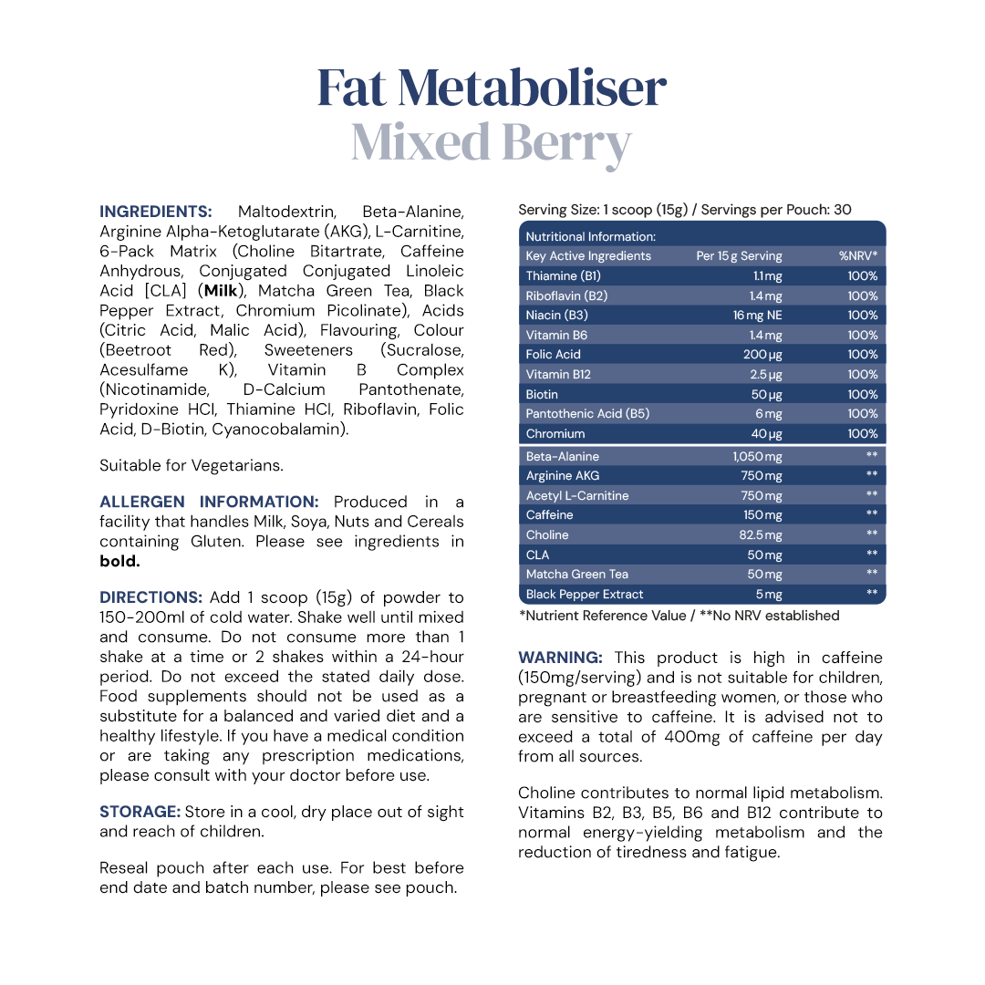Fat Metaboliser Powder
