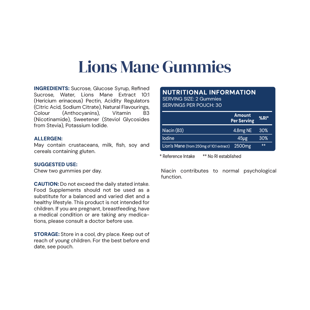Lions Mane Gummies