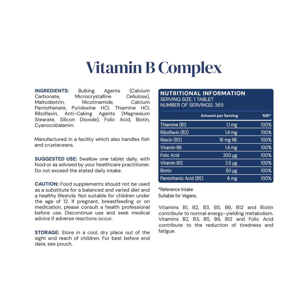 Vitamin B-Complex Tablets
