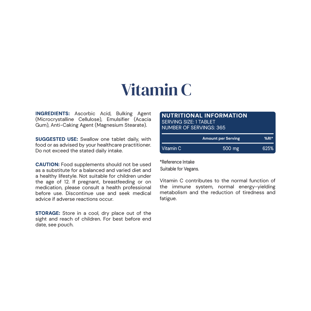 Vitamin C Tablets - 500mg