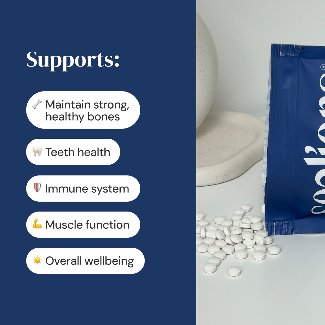 Vitamin D 1000iu Tablets - 25µg