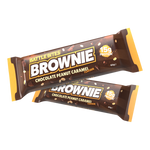 Battle Bites Chocolate Peanut Caramel Brownie Protein Bar