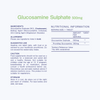Glucosamine Sulphate + Vitamin C Tablets 500mg