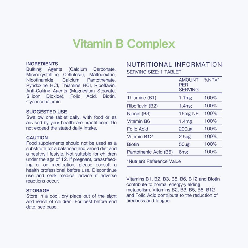 Nutritional Info for Sealions Vitamin B Supplements